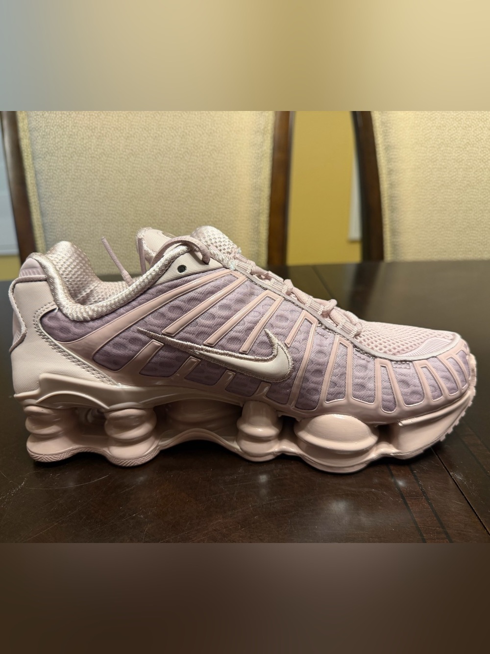 New Nike Shox TL Pink Sneakers Shoes Size US 7.5 - Picture 7 of 15